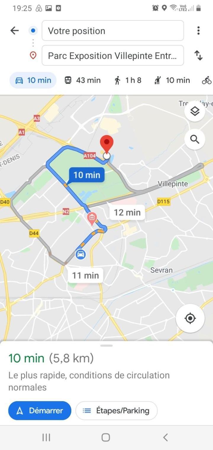 dependance a 20 minutes de paris, aeroport cdg, parc expo Aulnay-sous-Bois Exterior foto