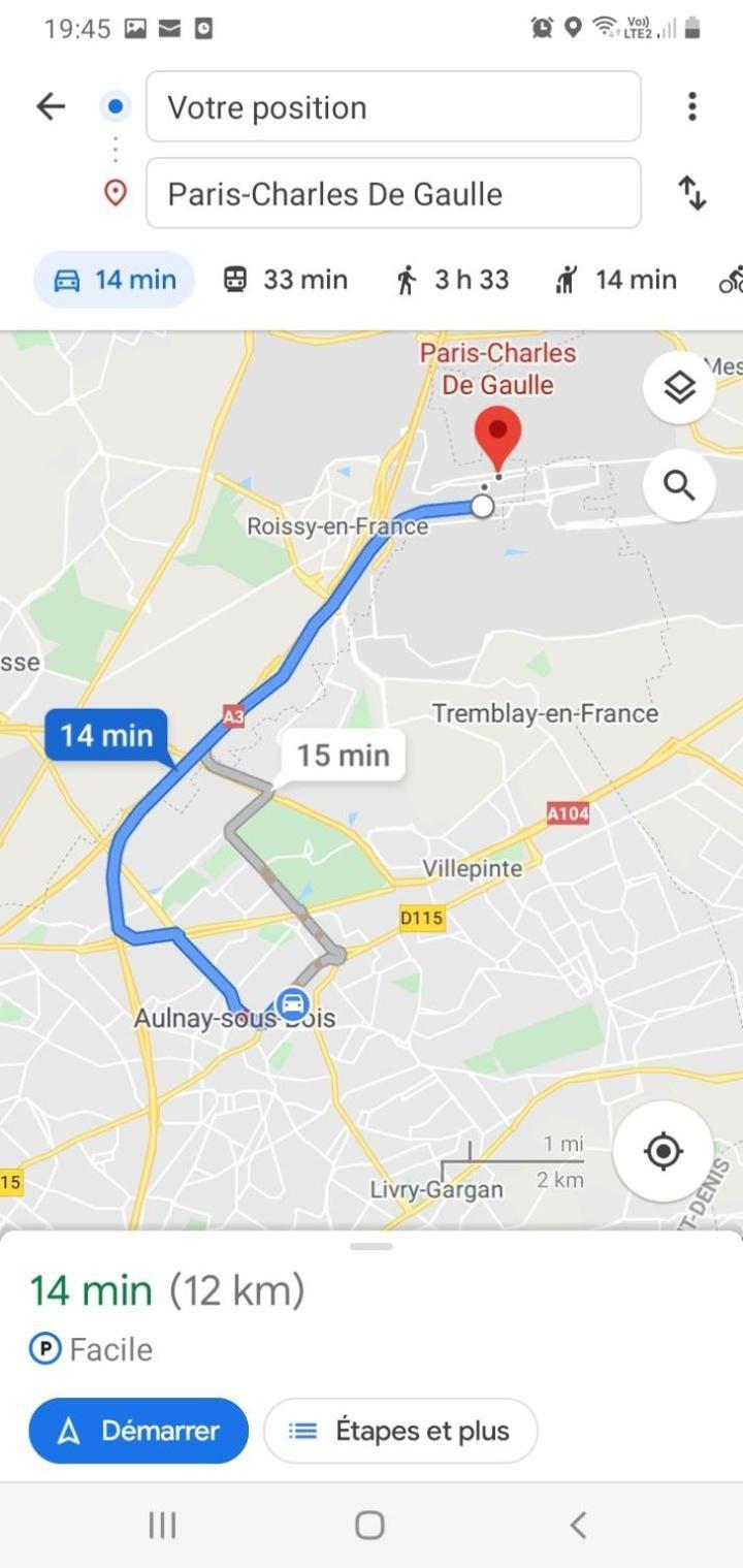 dependance a 20 minutes de paris, aeroport cdg, parc expo Aulnay-sous-Bois Exterior foto